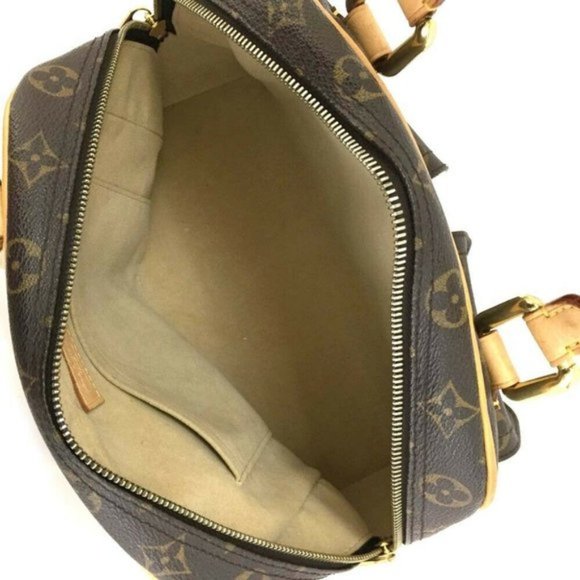 Auth Louis Vuitton Monogram Manhattan PM Hand Bag - Picture 8 of 12